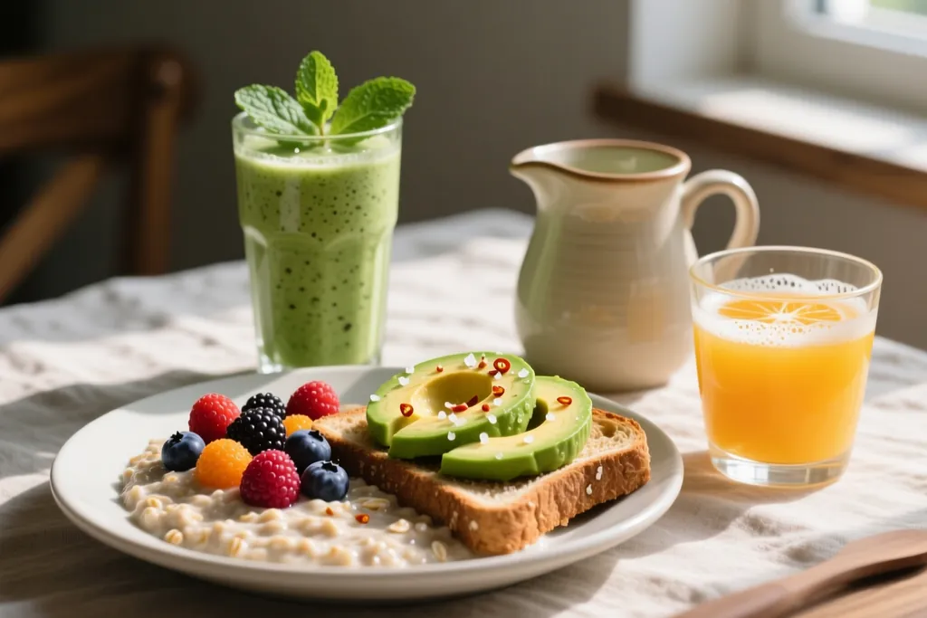 10 desayunos rápidos, fresquitos, saludables y veganos!
