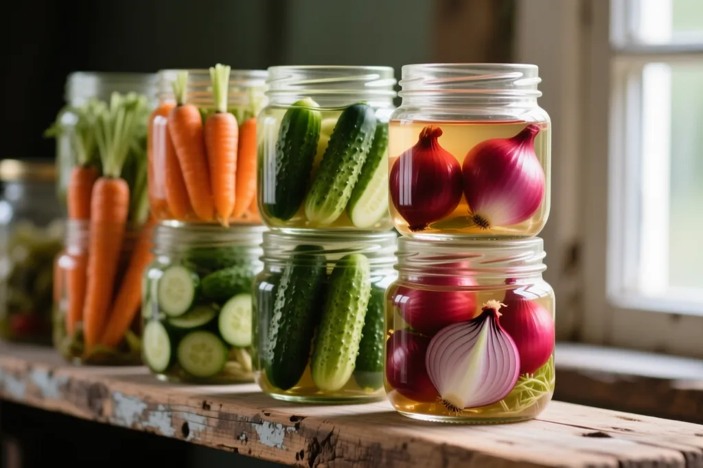 Conservas caseras: encurtidos de verduras para todo el año
