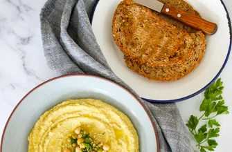 Hummus de guisantes